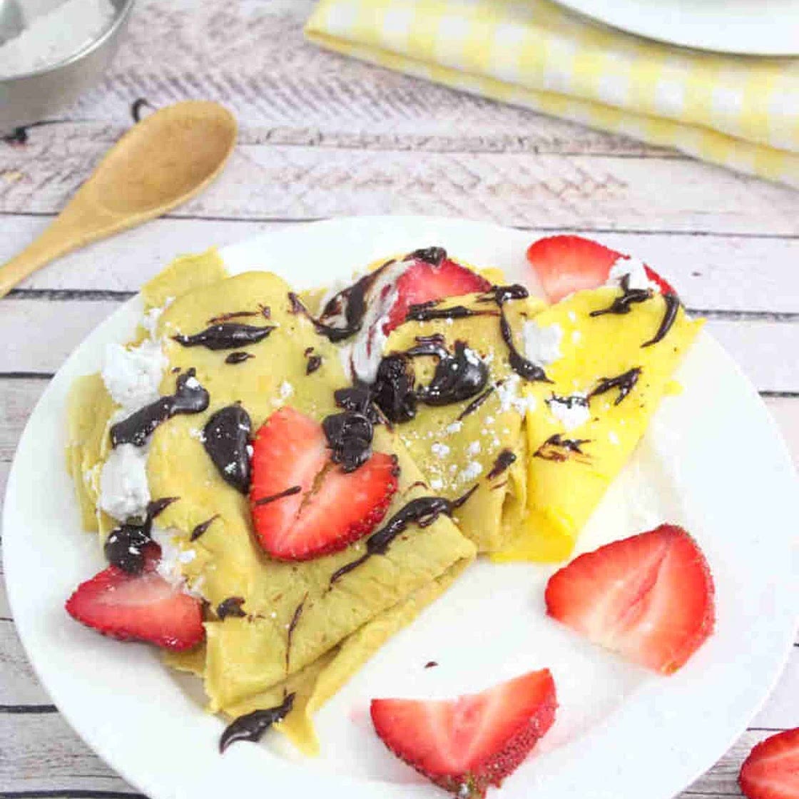 Low-Carb Protein Crepes