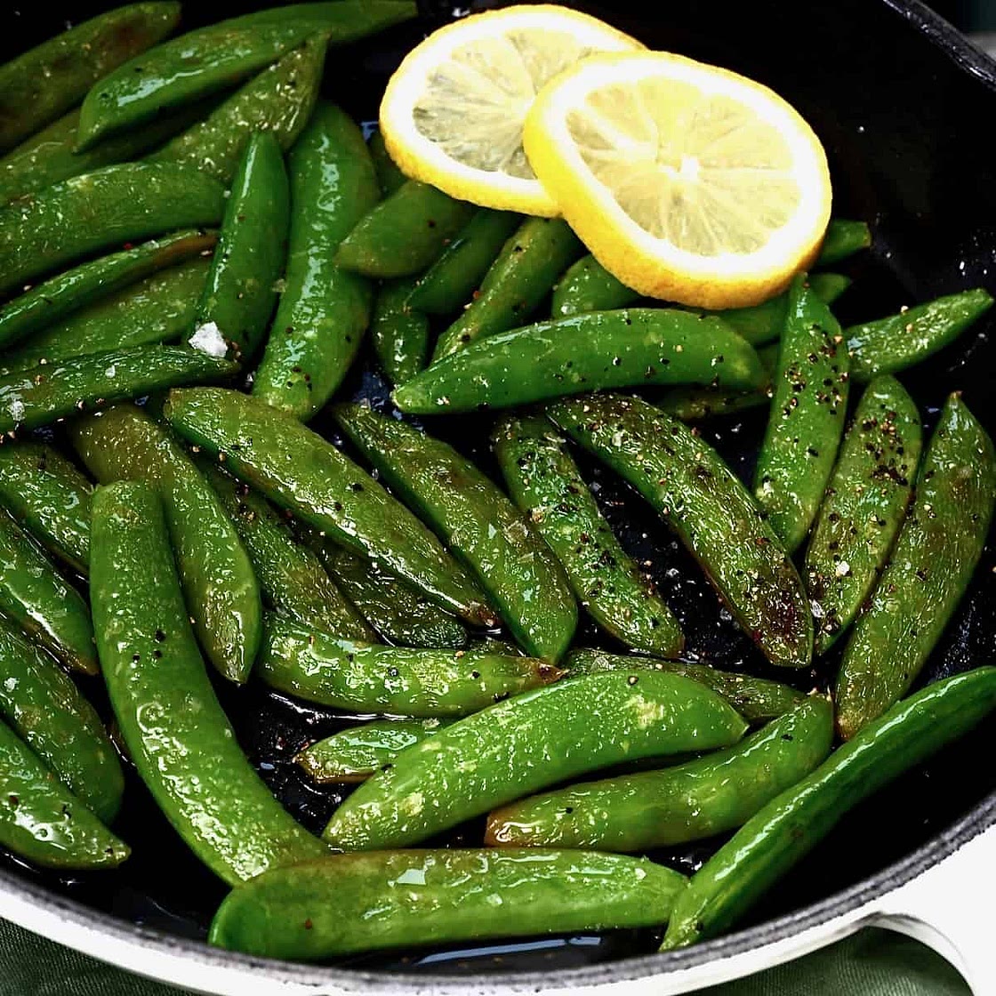 5 Minute Sugar Snap Peas Recipe
