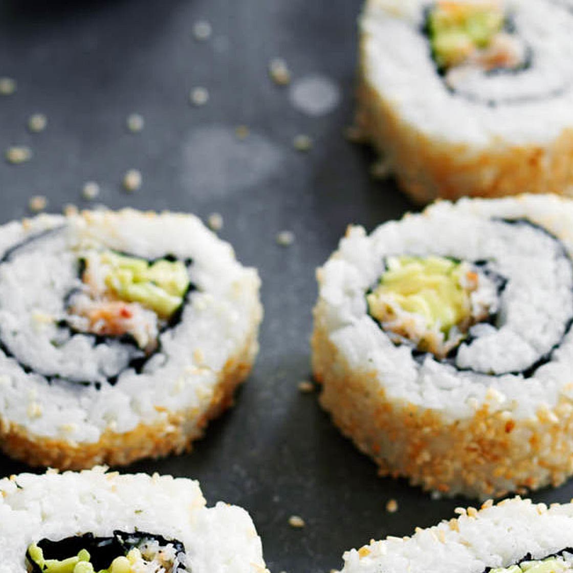 California crab rolls