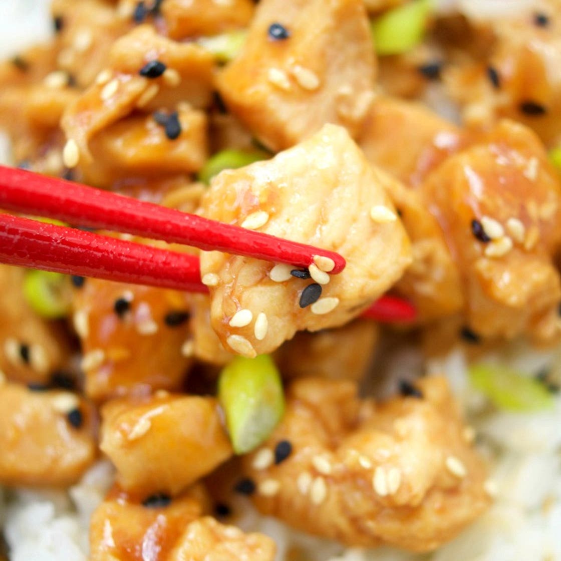 Asian Sesame Instant Pot Chicken