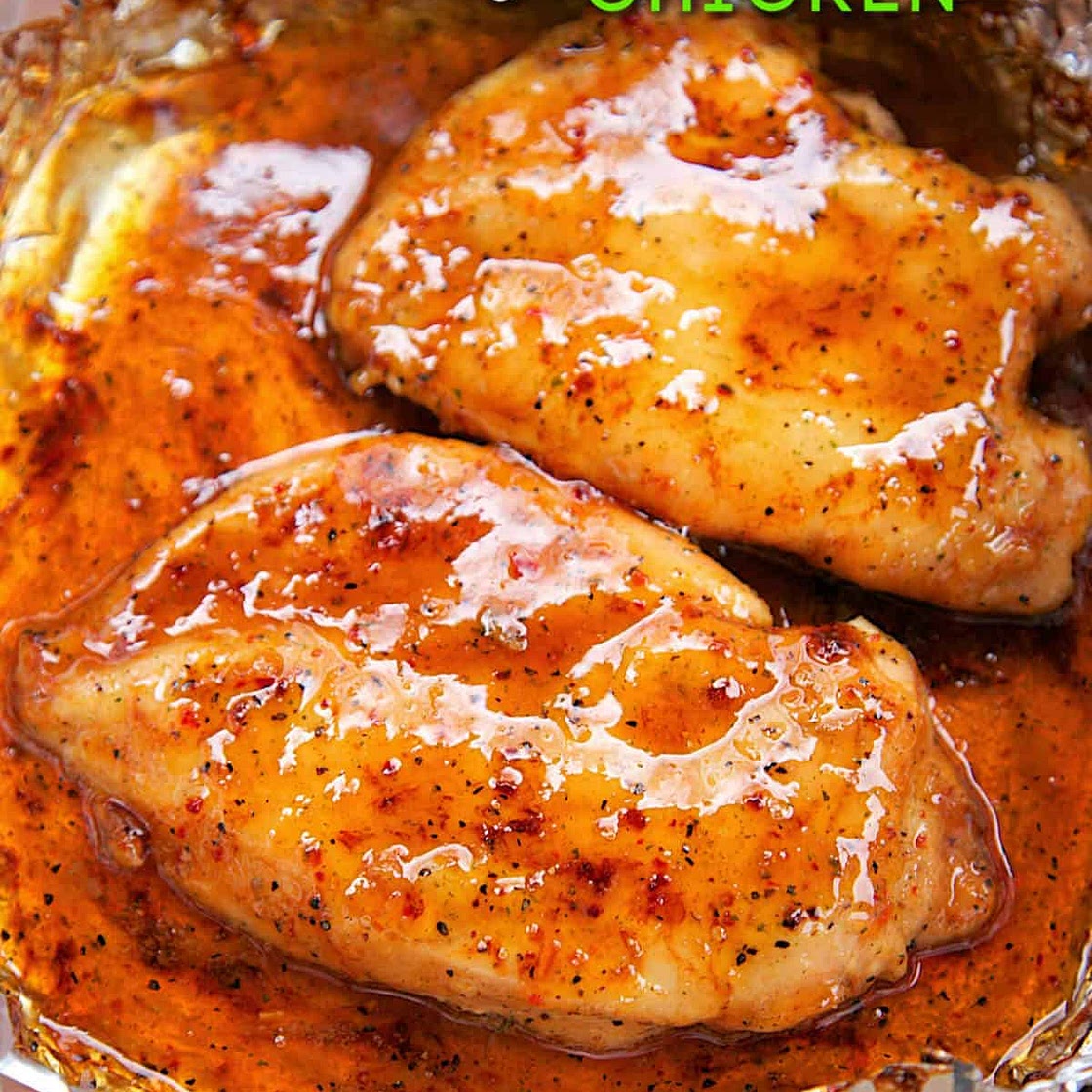 3-Ingredient Brown Sugar Italian Chicken