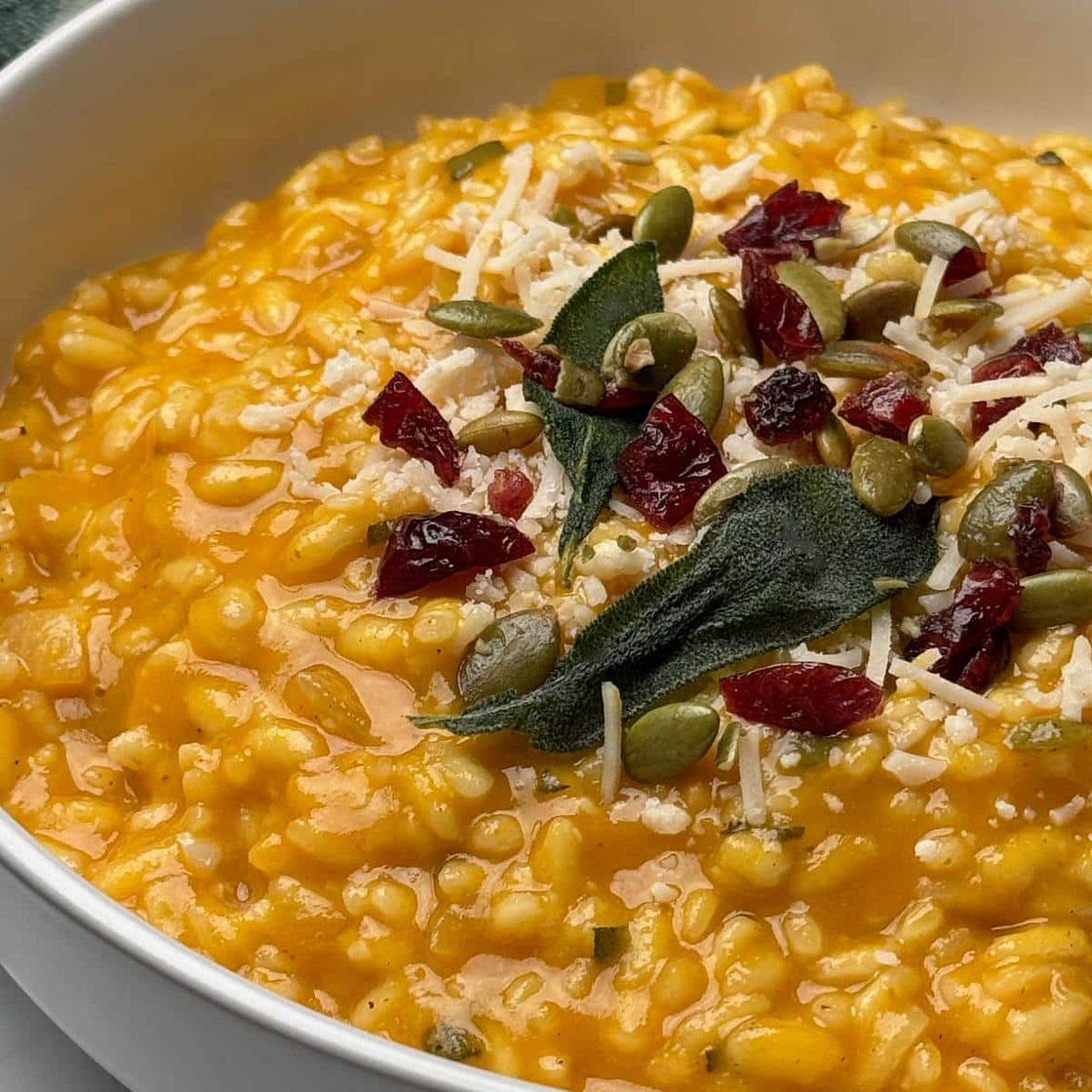 Vegan Pumpkin Risotto