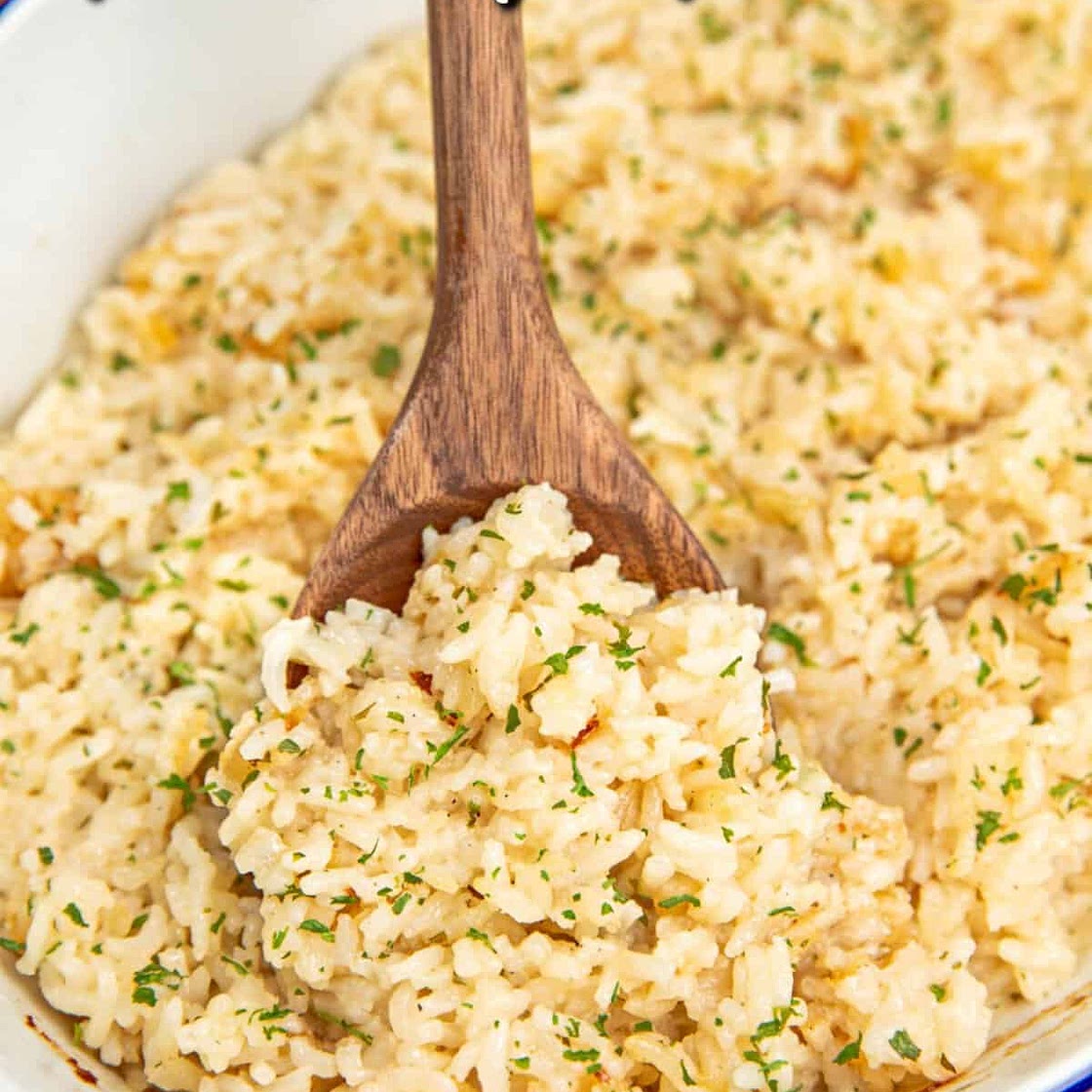 Baked Ranch Rice