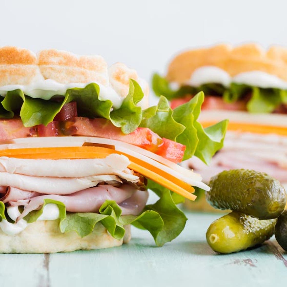 Keto Wonderbread Chaffle Sandwich