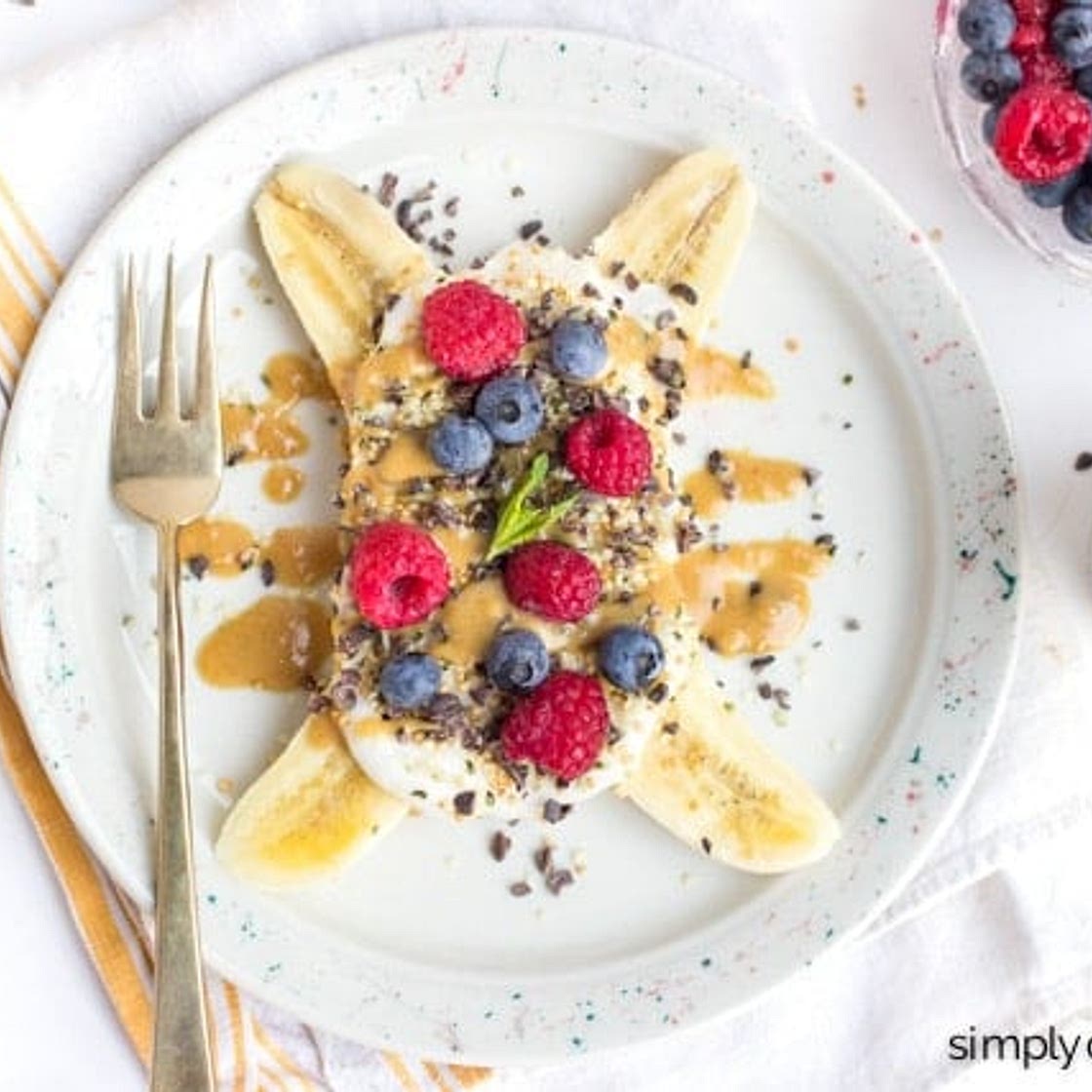 Breakfast Banana Splits