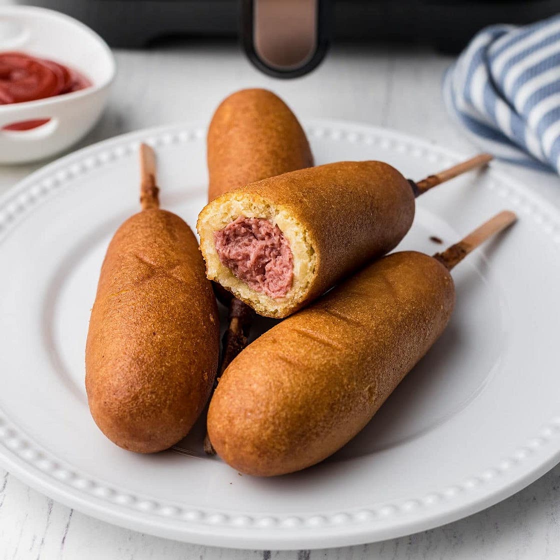 Air Fryer Corn Dogs