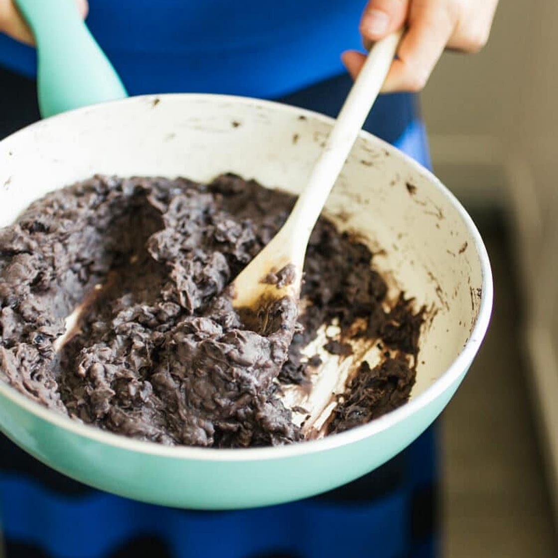 Refried Black Beans Recipe