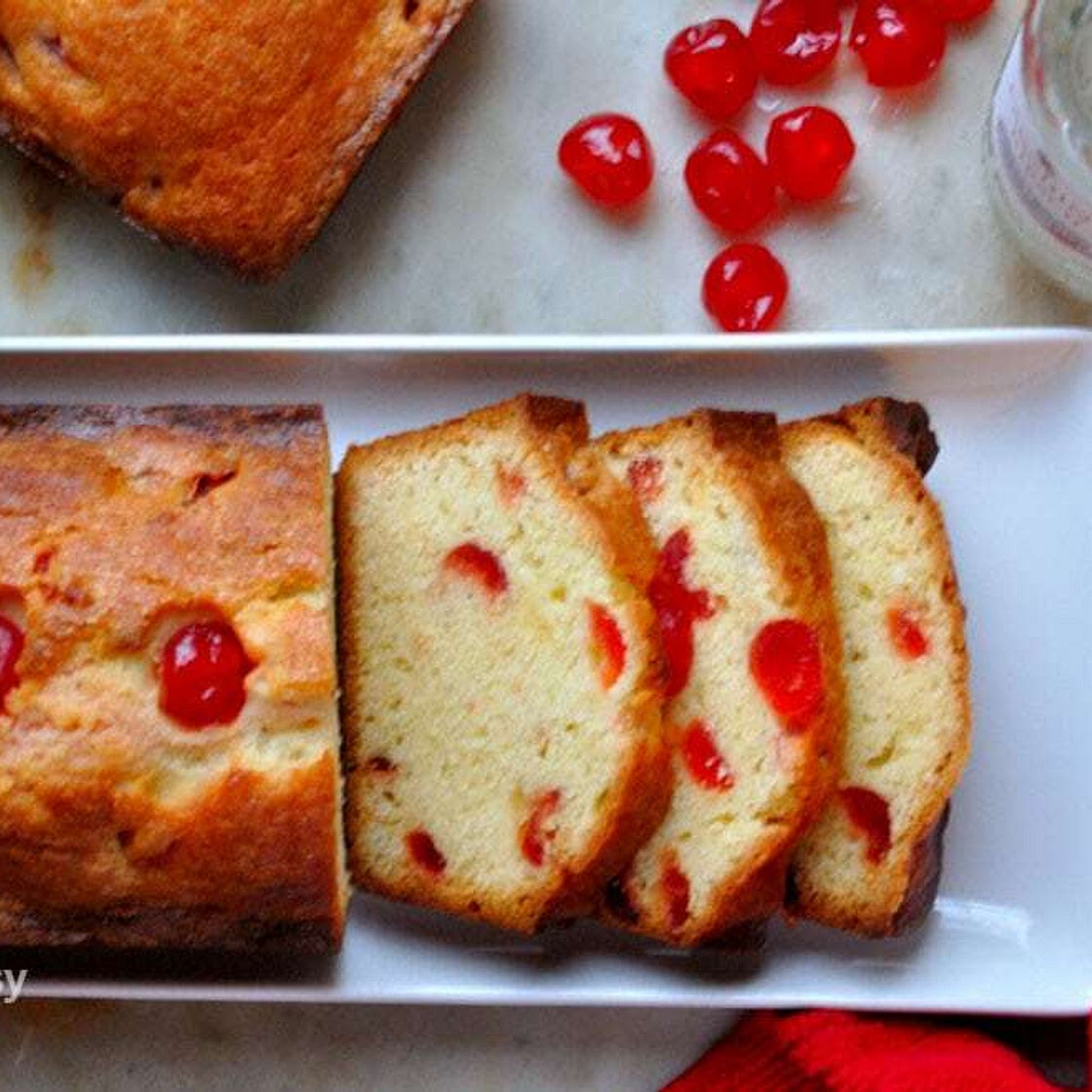 Kirsch Cherry Pound Cake