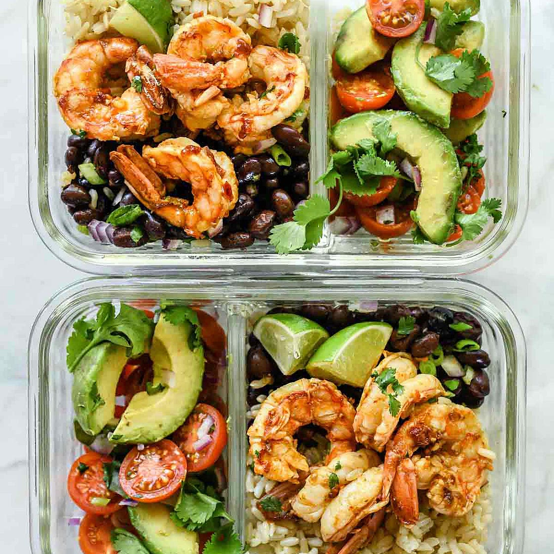 Chipotle Lime Shrimp Bowls