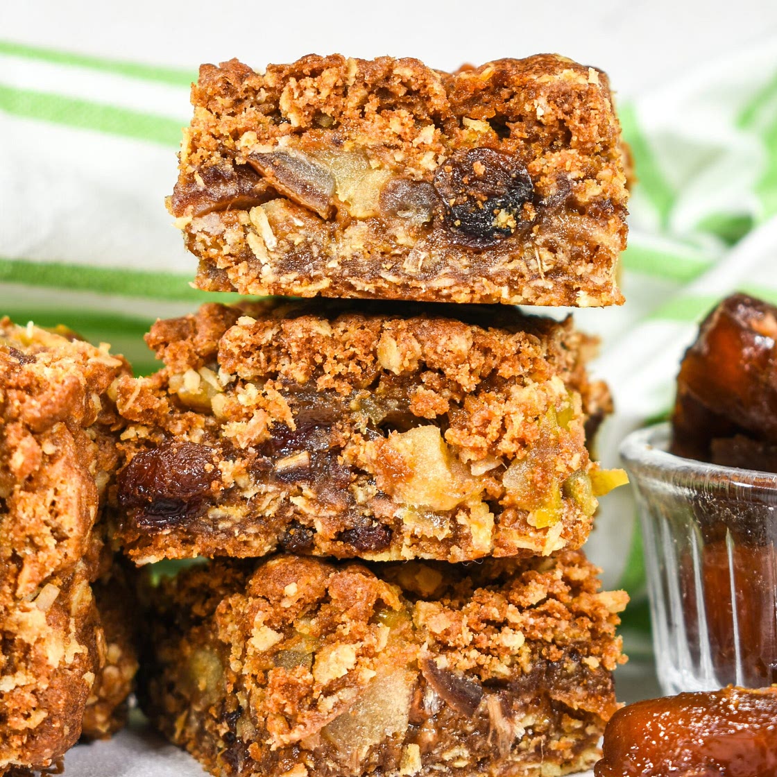 Apple Date Bars