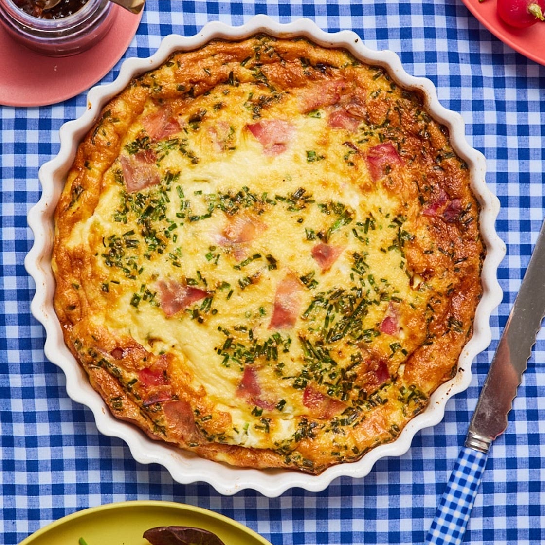 Ploughman's Quiche | Slimming & Weight Watchers Friendly