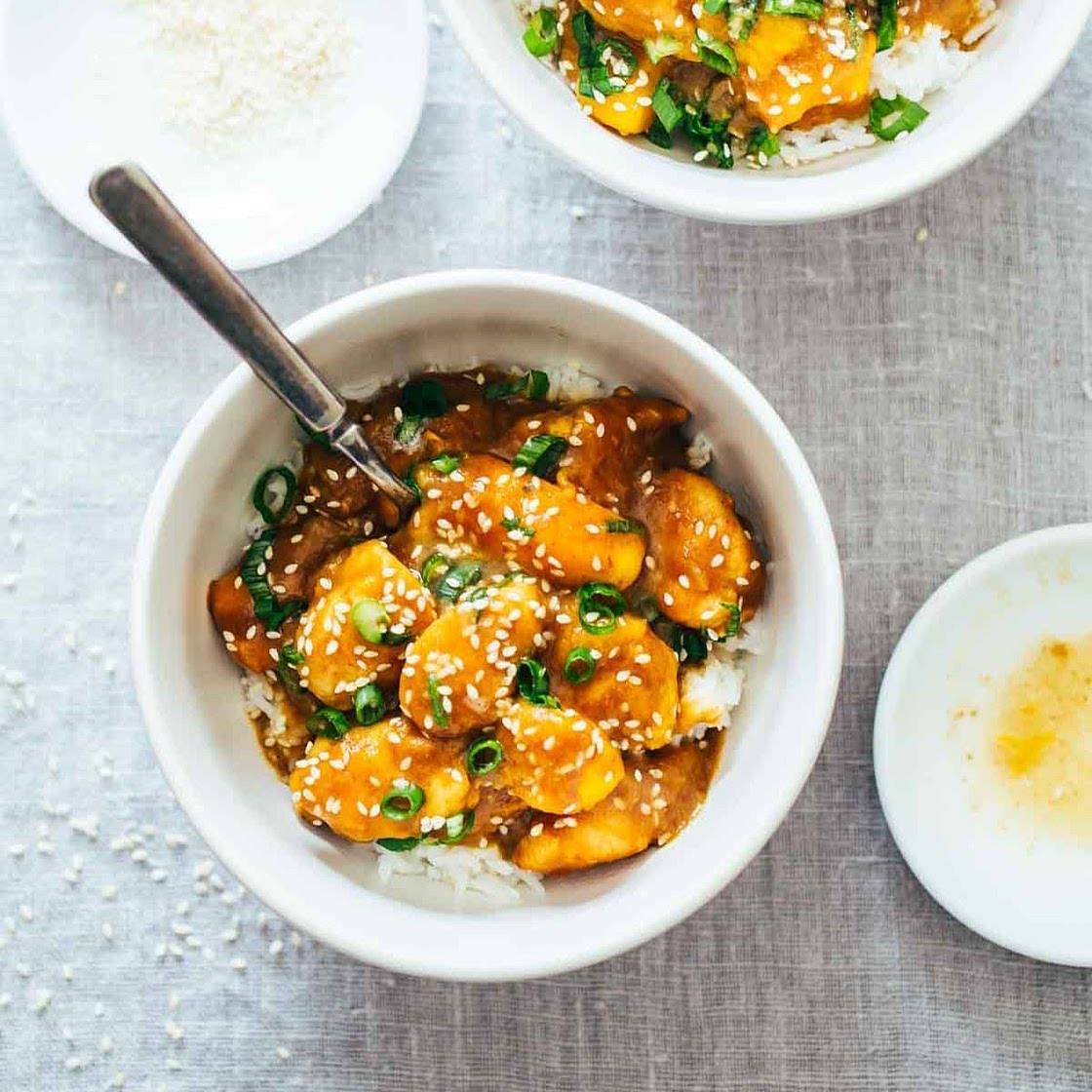 30-Minute Sesame Mango Chicken Teriyaki
