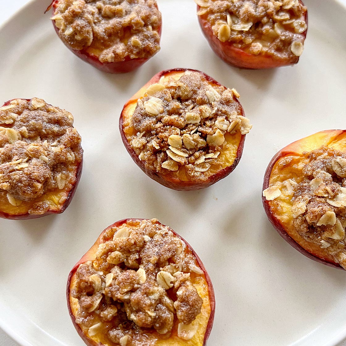 Easy Baked Peaches