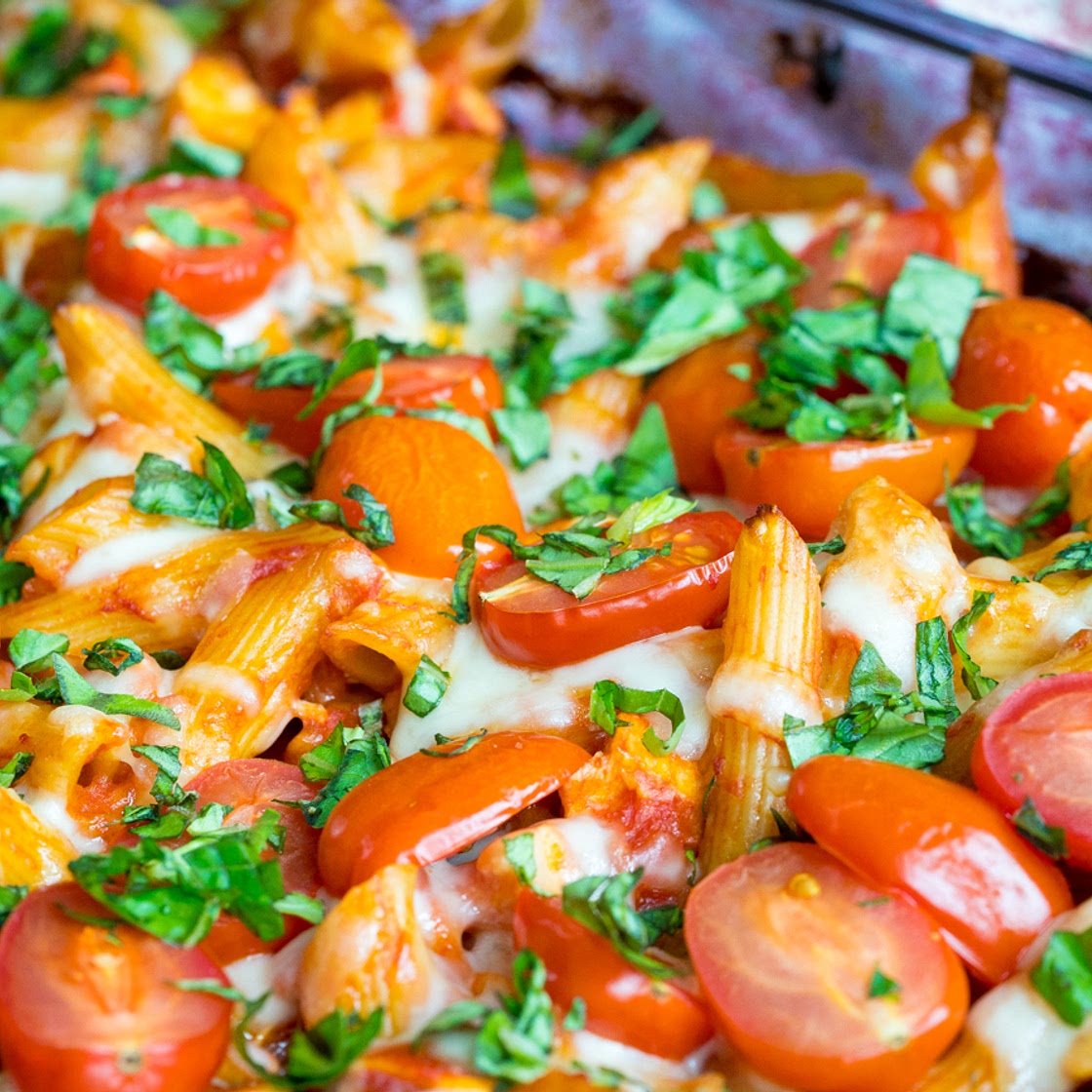 Chicken Caprese Casserole