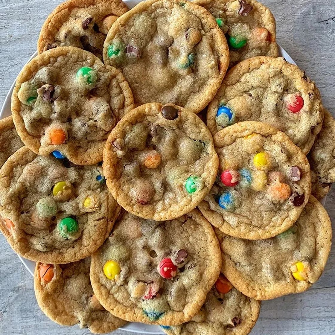 Soft and Chewy Rainbow Cookies
