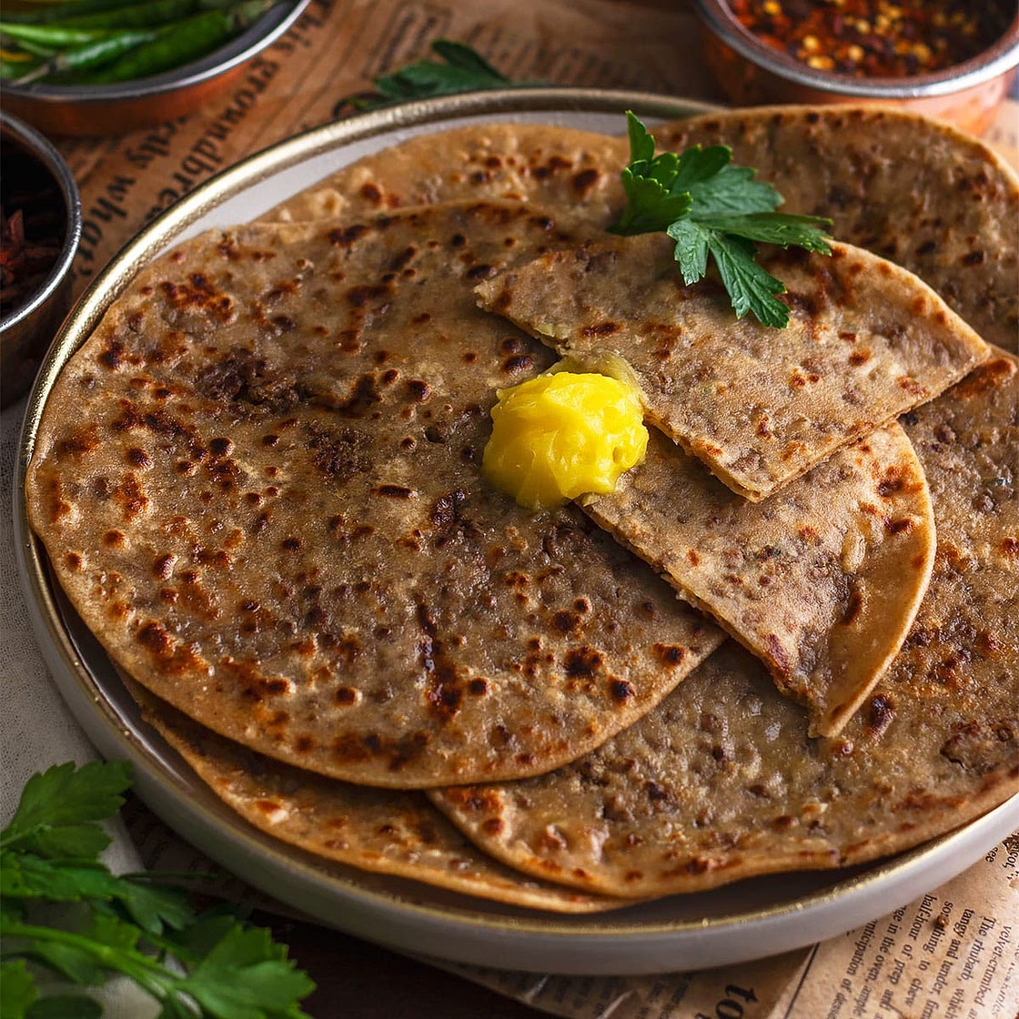 Keema Paratha Recipe