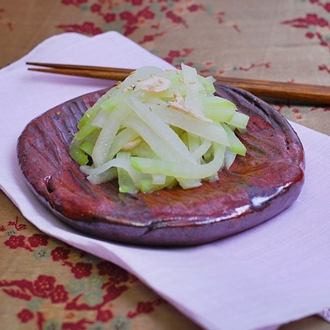 무나물 만드는 법