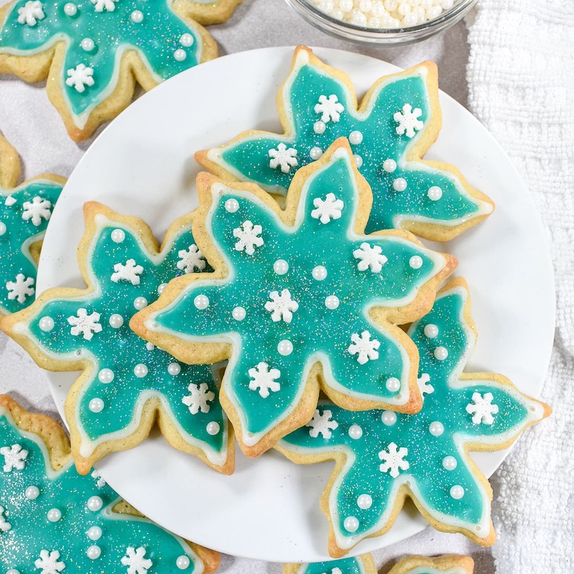 Snowflake Sugar Cookies