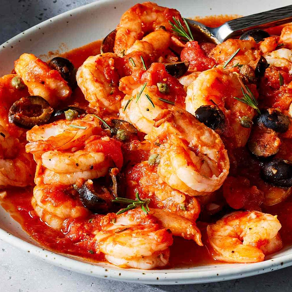Garlic Shrimp in Tomato Sauce