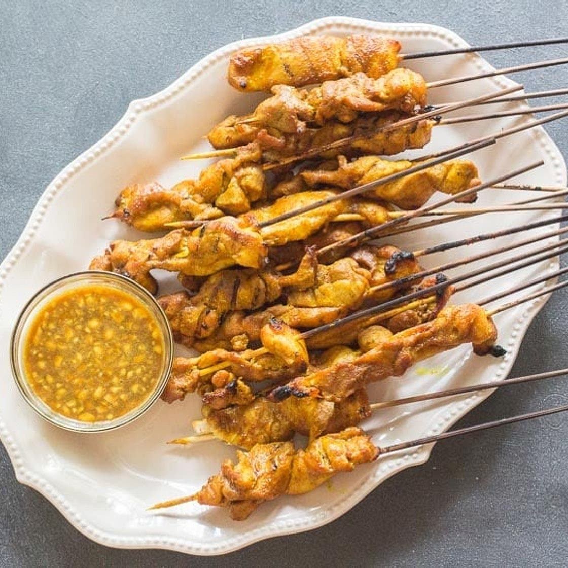 FODMAP IT!™ Singapore Chicken Satay