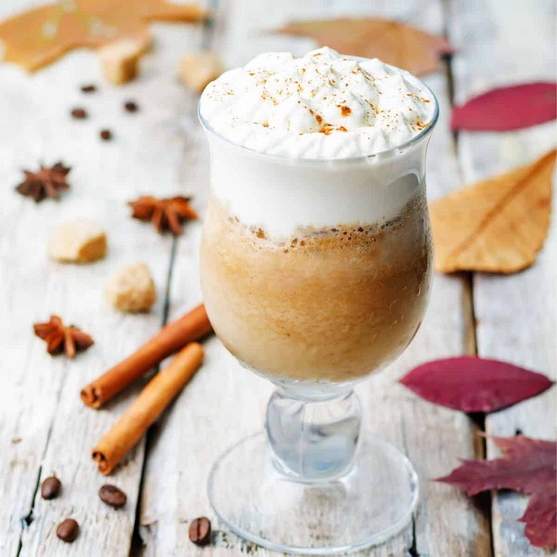 Keto Pumpkin Spice Frappuccino