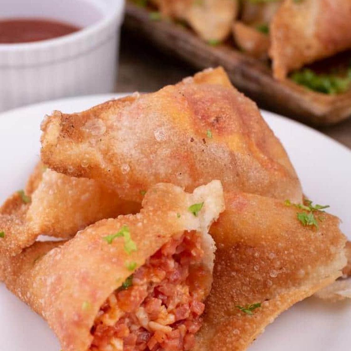 Pizza Wontons