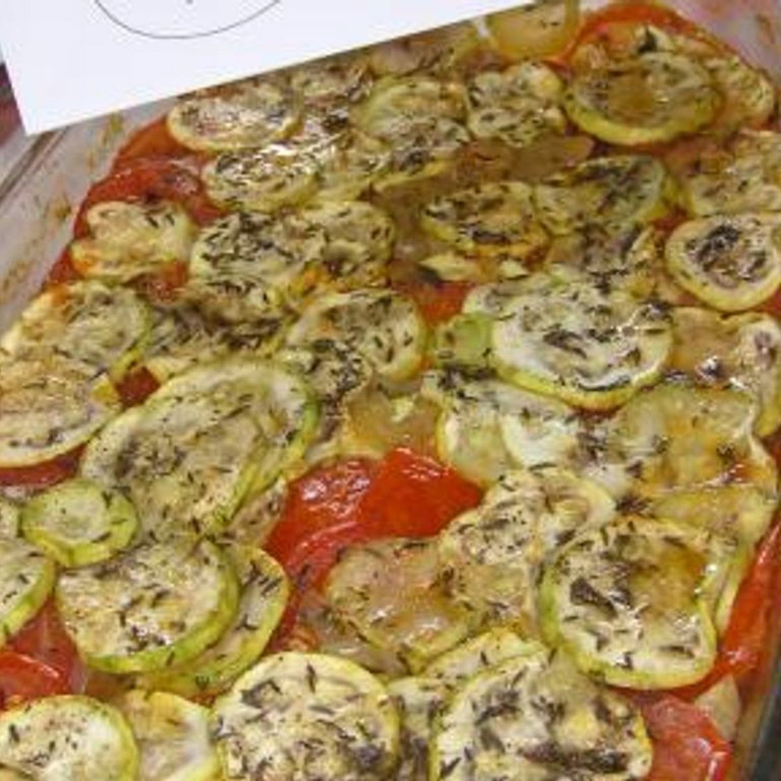 Tian de Courgettes et de Tomates