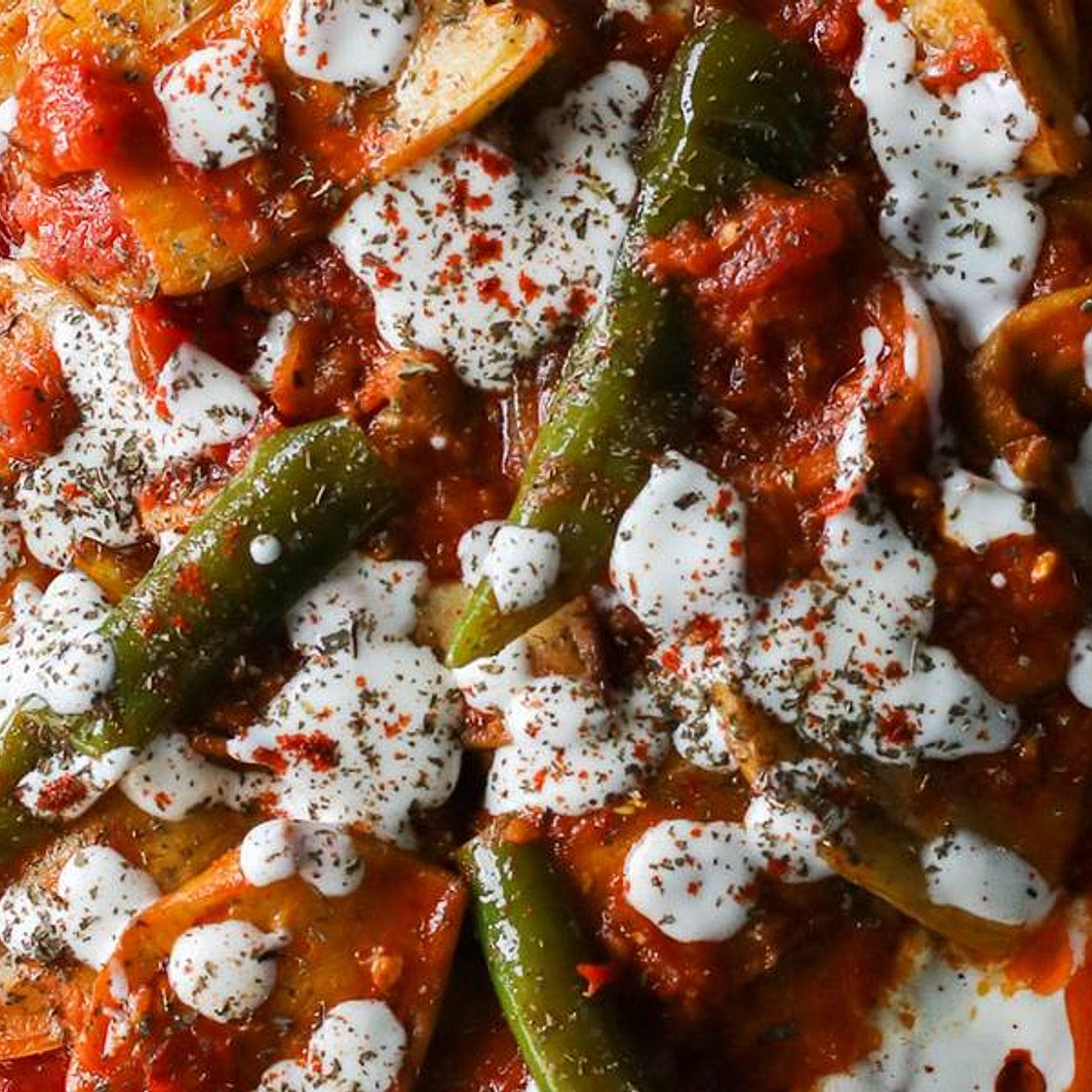 Borani Banjan - Afghan Eggplant Dish