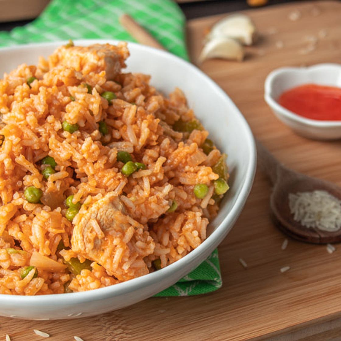 One-Pot Brazilian Chicken and Rice - Galinhada Recipe