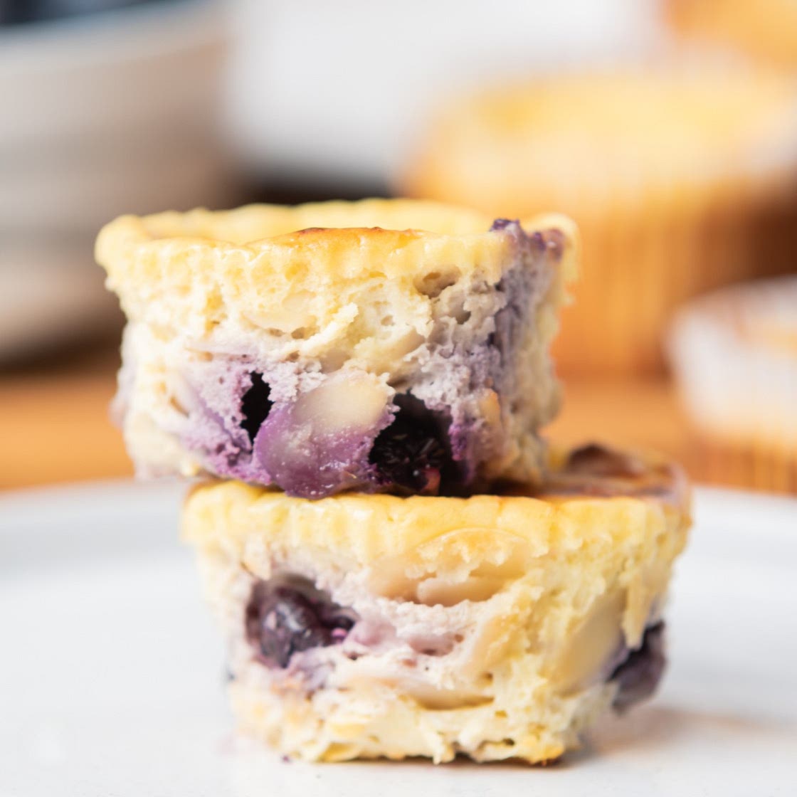Blueberry Cream Cheese Muffins