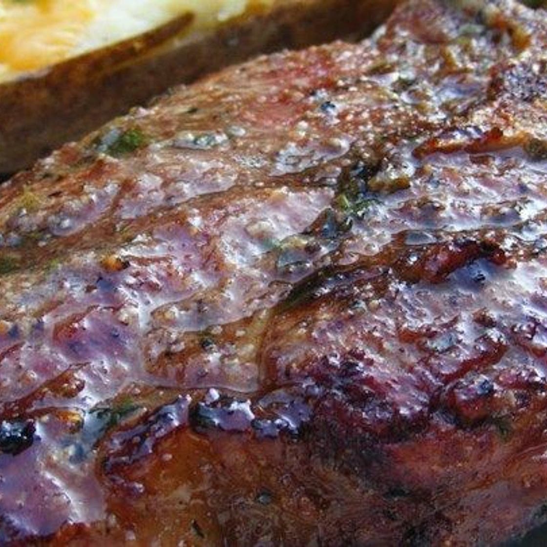 Grilled Lamb with Brown Sugar Glaze