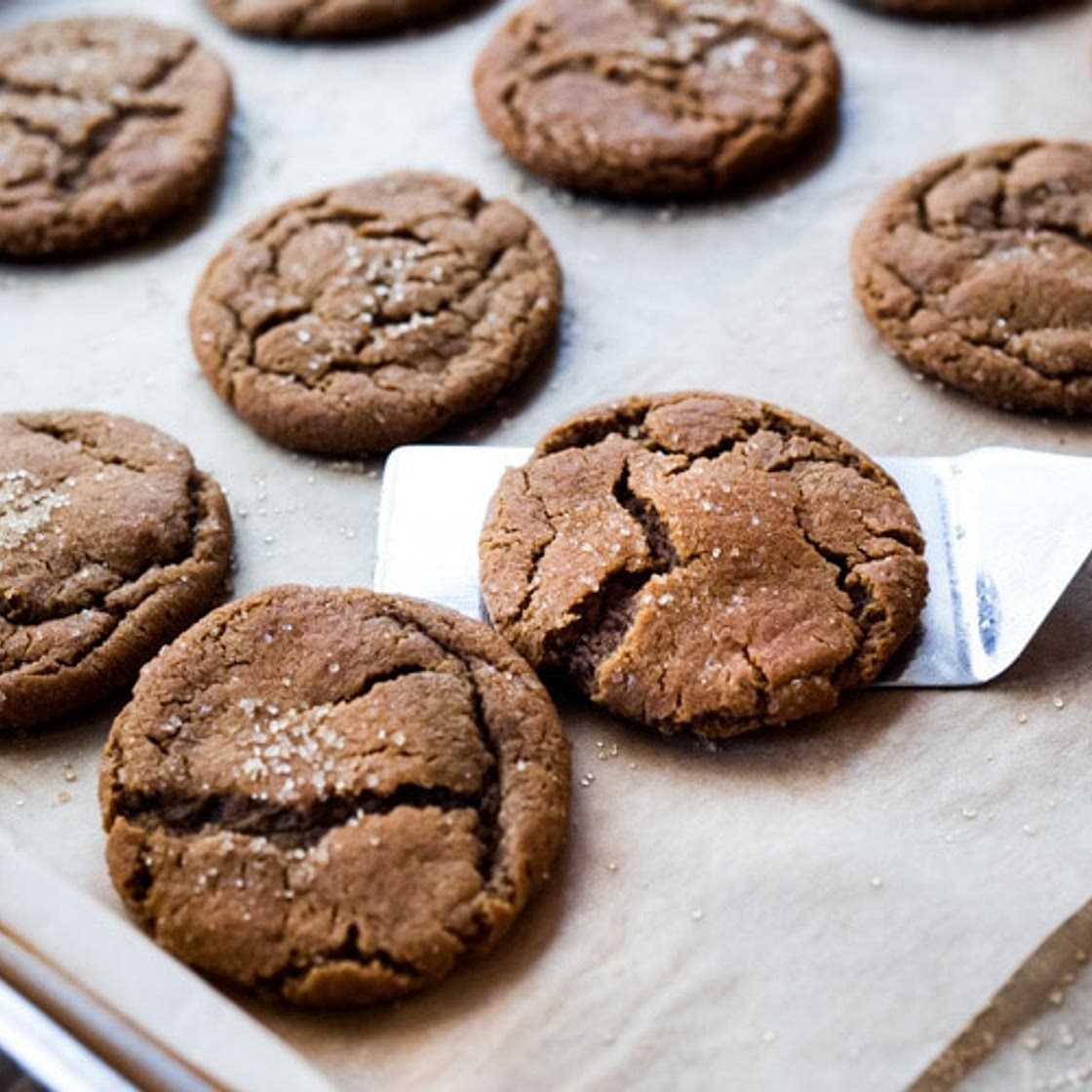Spicy Chai Molasses Cookies