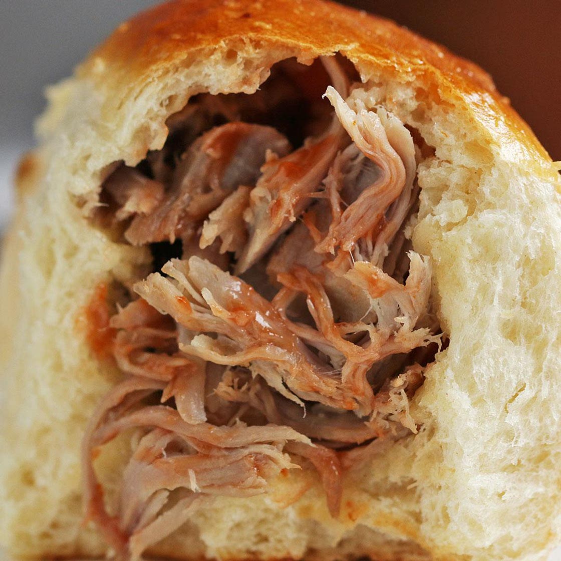 Pulled Pork-Stuffed Milk Buns Recipe by Tasty