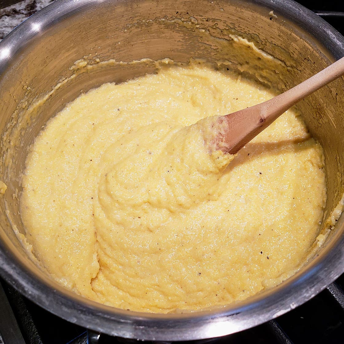 Creamy polenta
