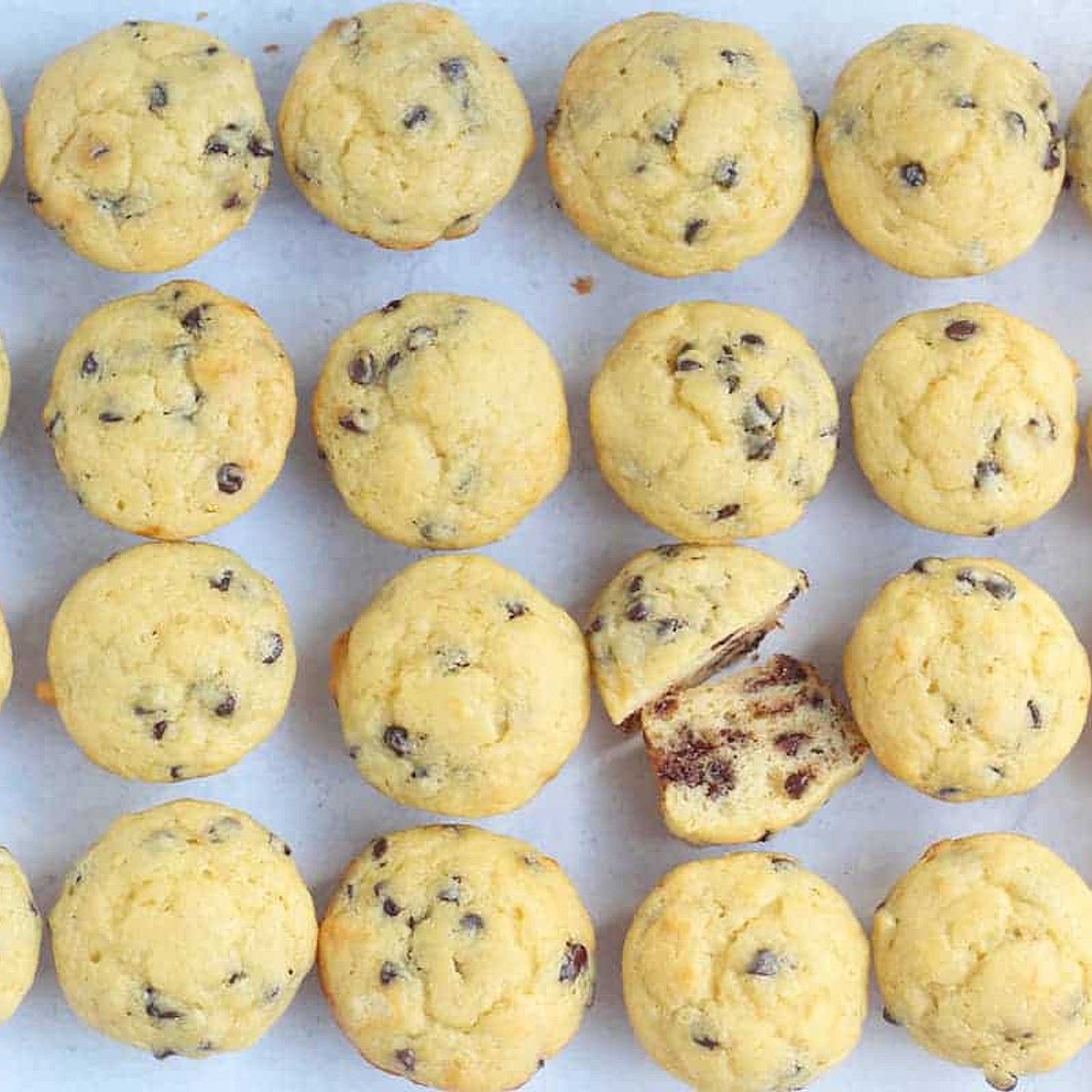 Chocolate Chip Mini Muffins (Little Bites Copycat)