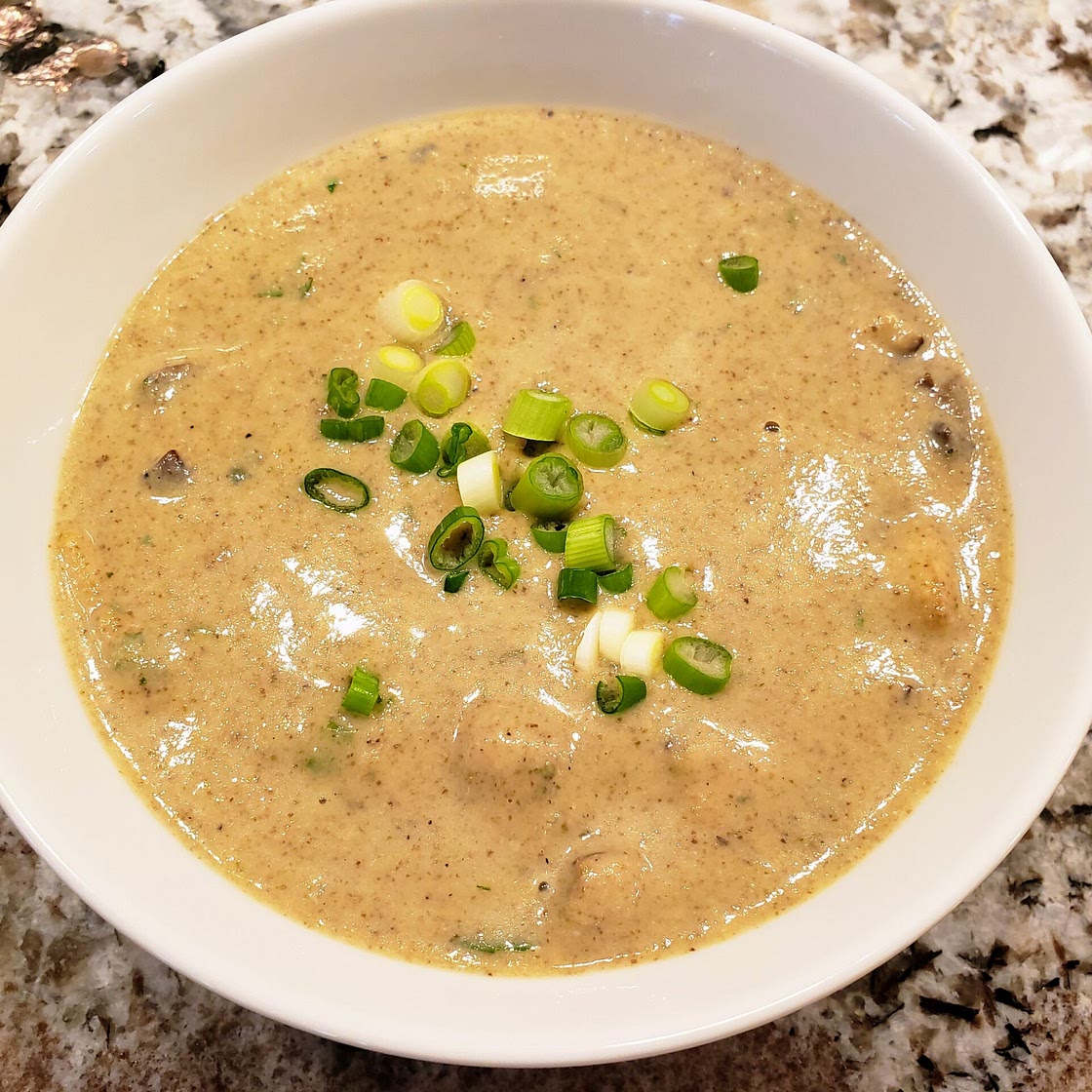 Cream of mushroom soup