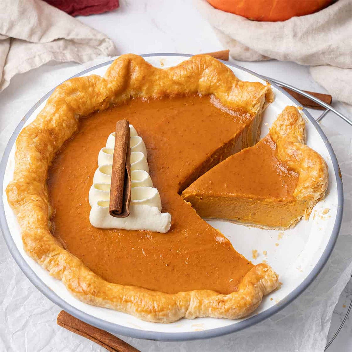 Pumpkin Custard Pie