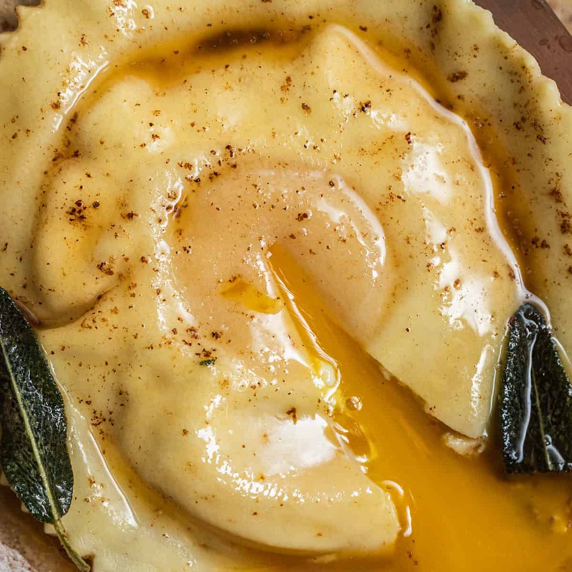 Egg Yolk Ravioli (Raviolo al Uovo)