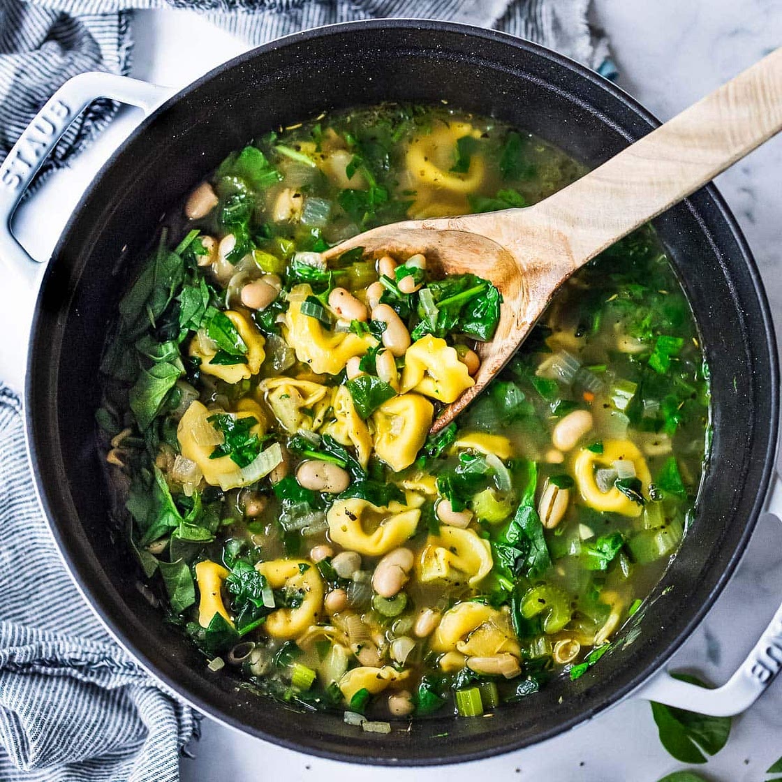 Tortellini Spinach Soup