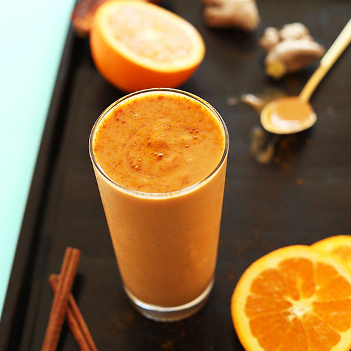 Immune Booster Orange Smoothie