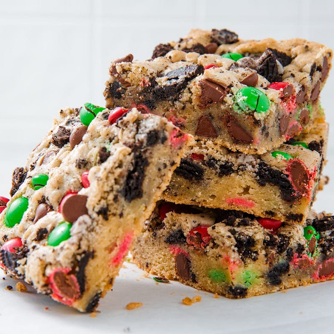 Christmas Blondies