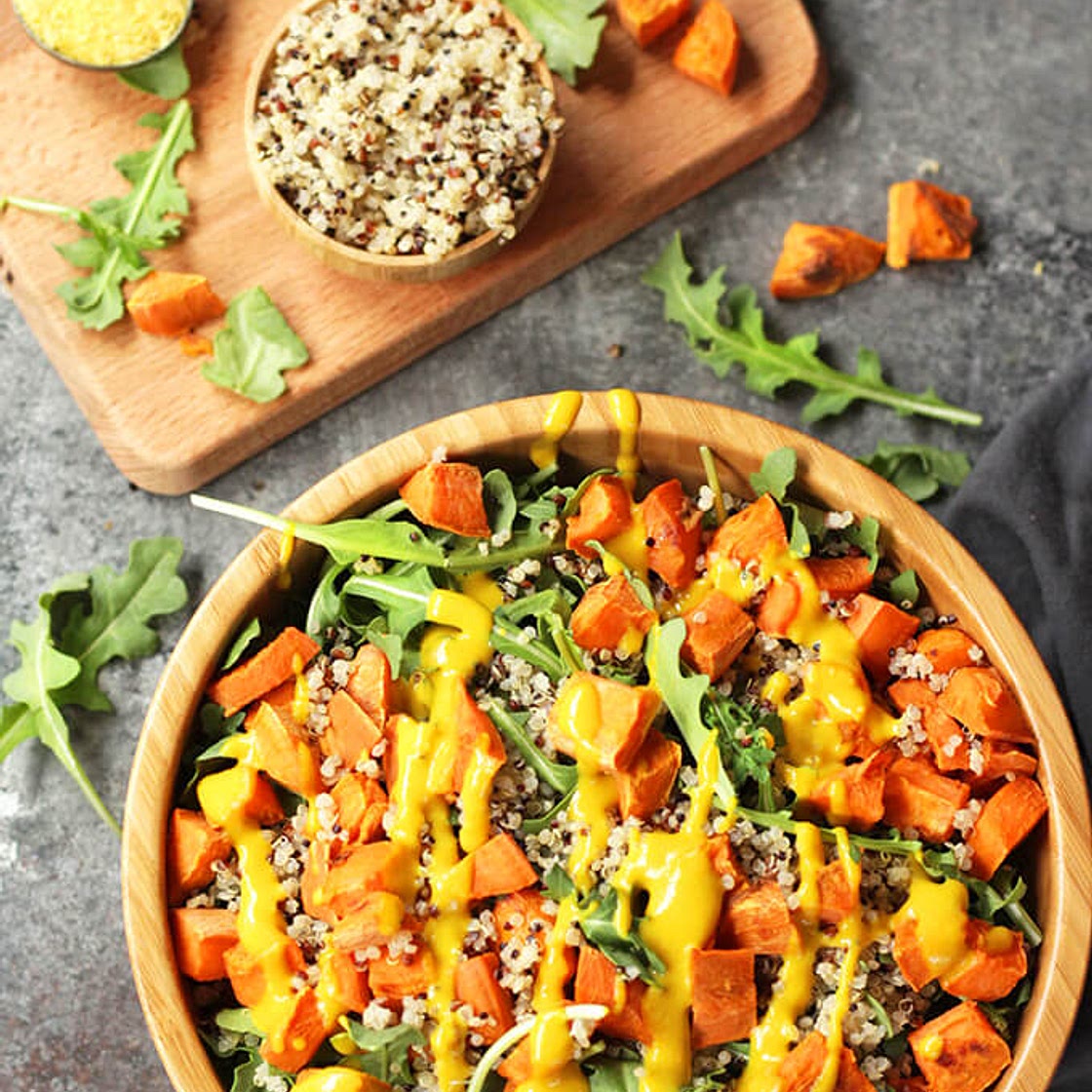 Sweet Potato Quinoa Salad