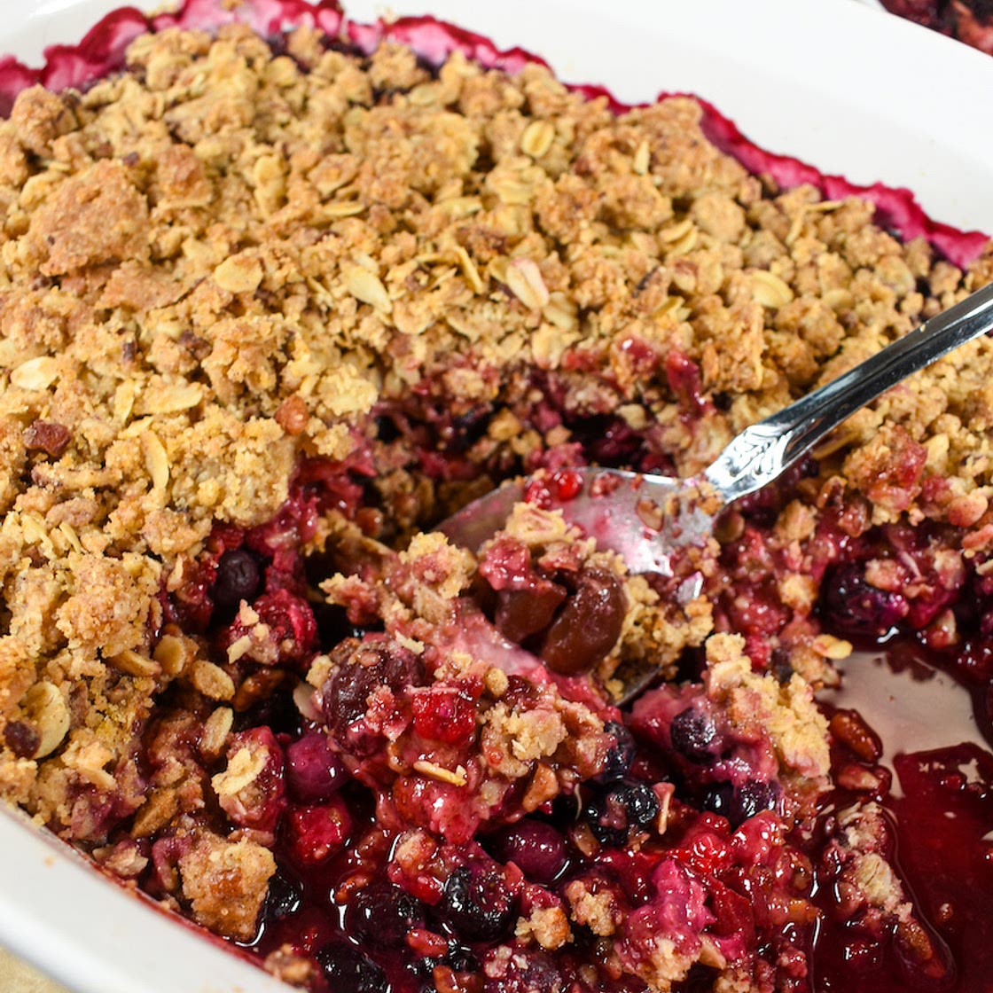 Mixed Berry Crisp