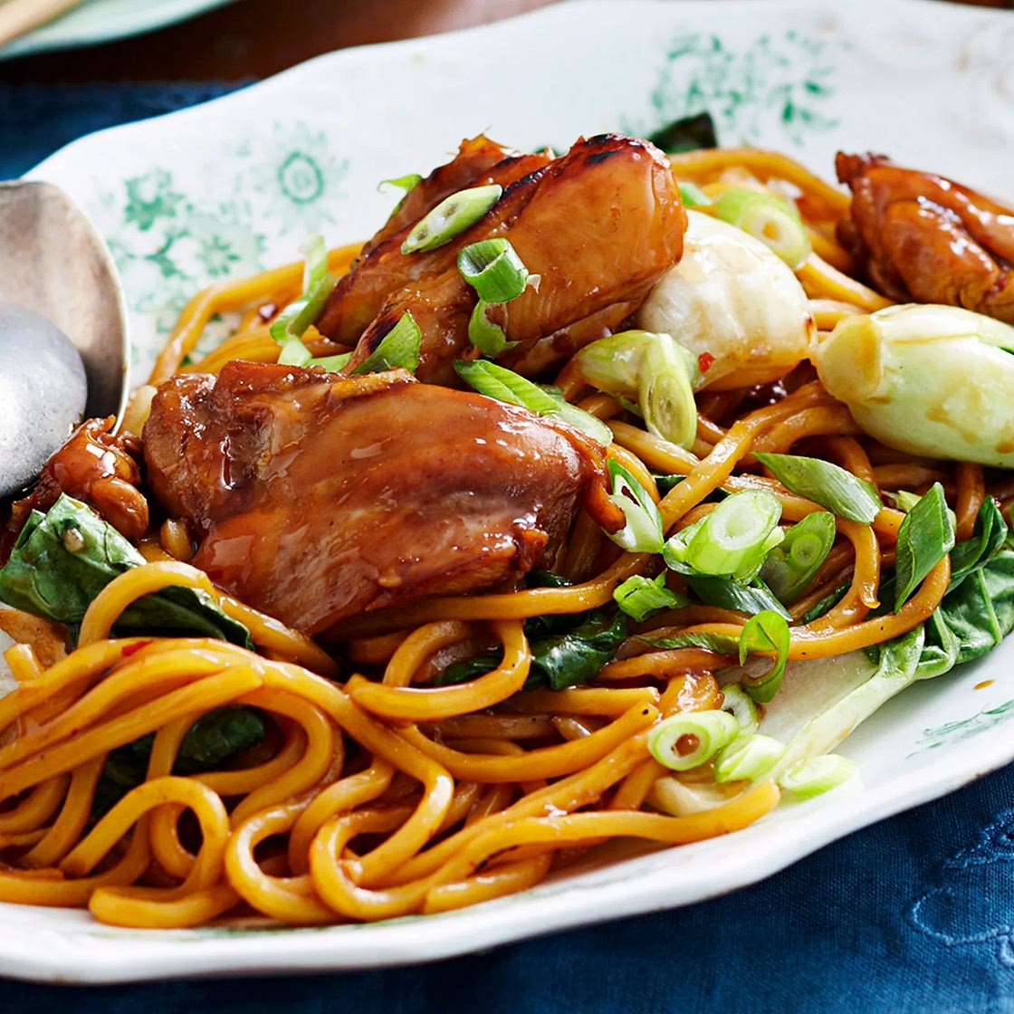 Chinese plum chicken