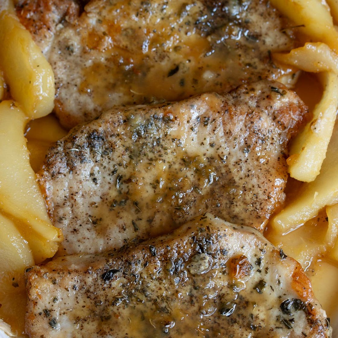 Pan Fried Boneless Pork Chops