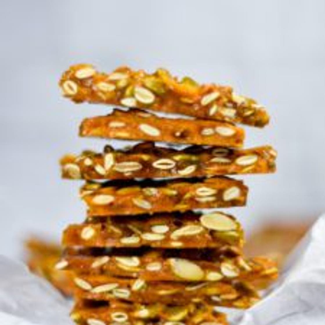 Spiced Pumpkin Seed Brittle