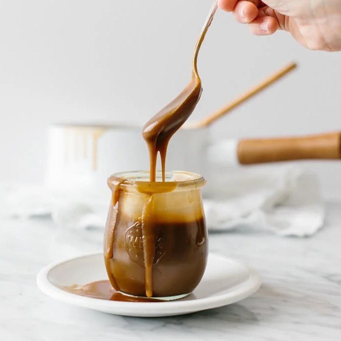 Salted Caramel Sauce (Vegan, Dairy-Free, Paleo)