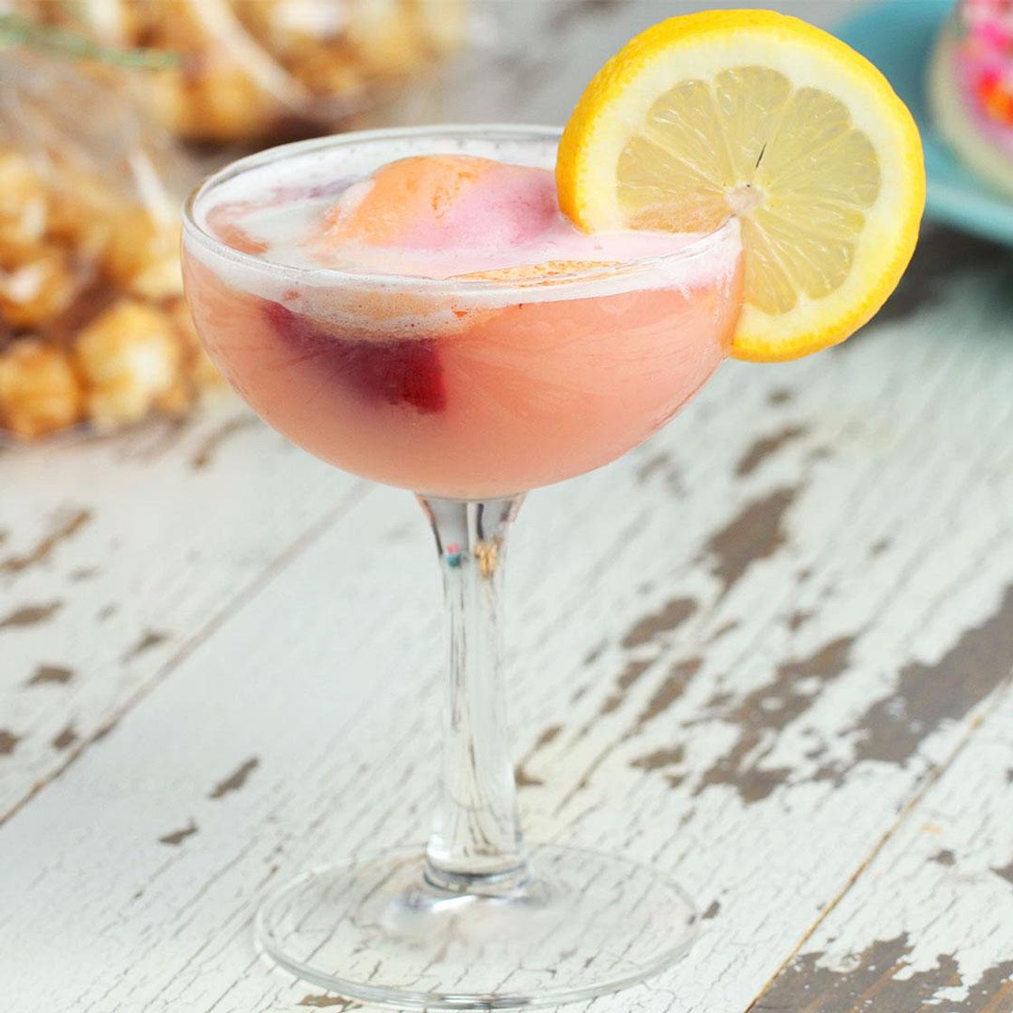 Boozy Rainbow Sherbet Punch Recipe by Tasty