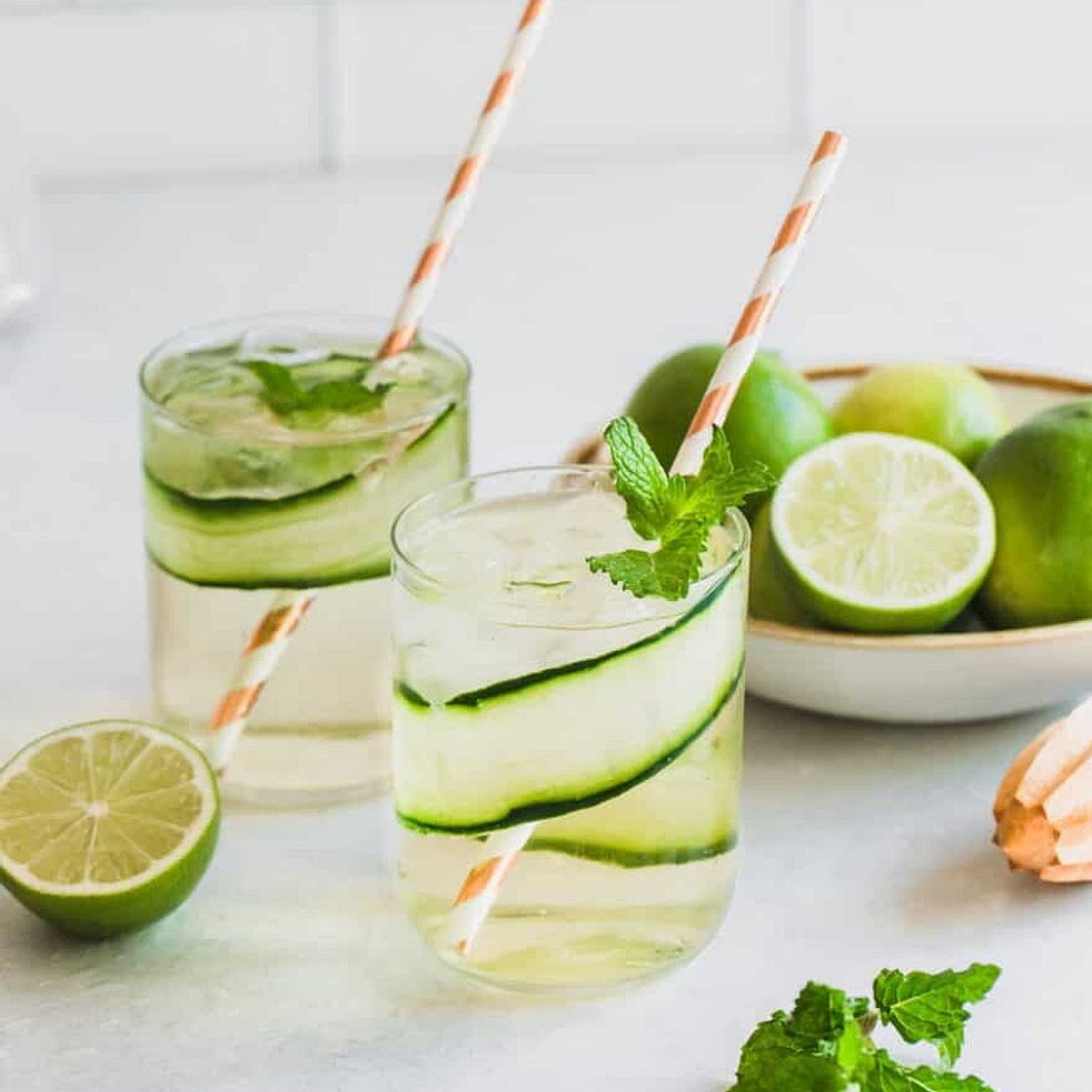 Cucumber Gin and Tonic