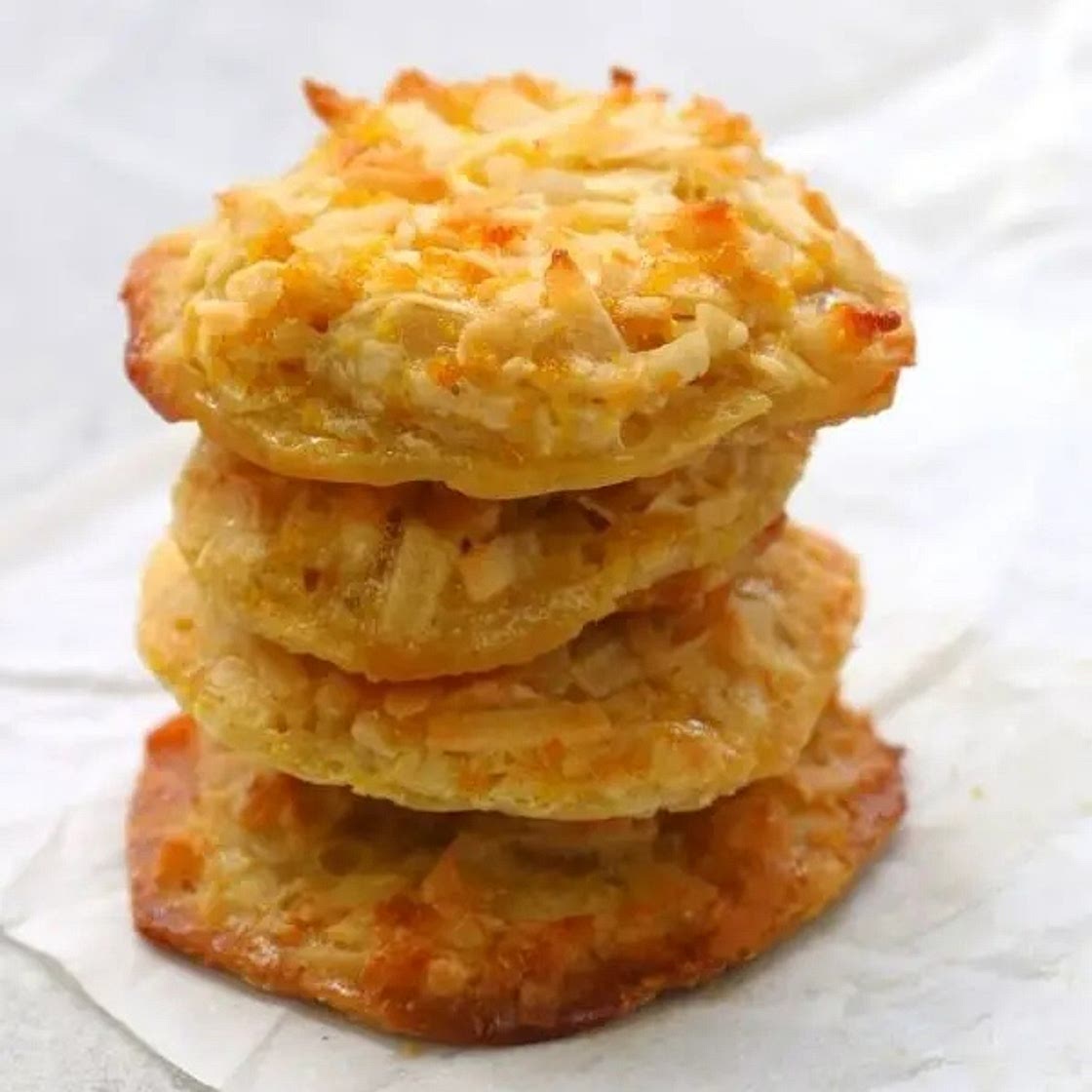 Galletas de coco y naranja saludables (baja en calorías)